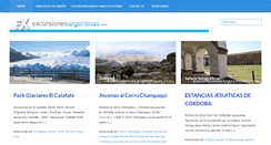 Desktop Screenshot of excursionesargentinas.com